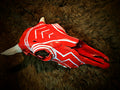 Hand Painted Woods Bison Skull
